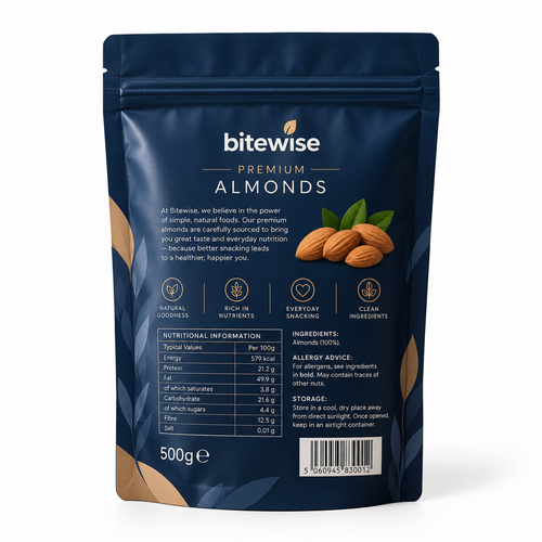 Bitewise Premium Roasted Almonds